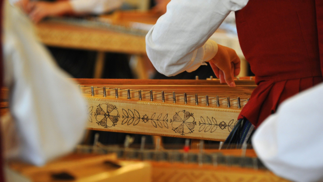 Kokļu mūzikas koncerts  "Pavasara vakarā"