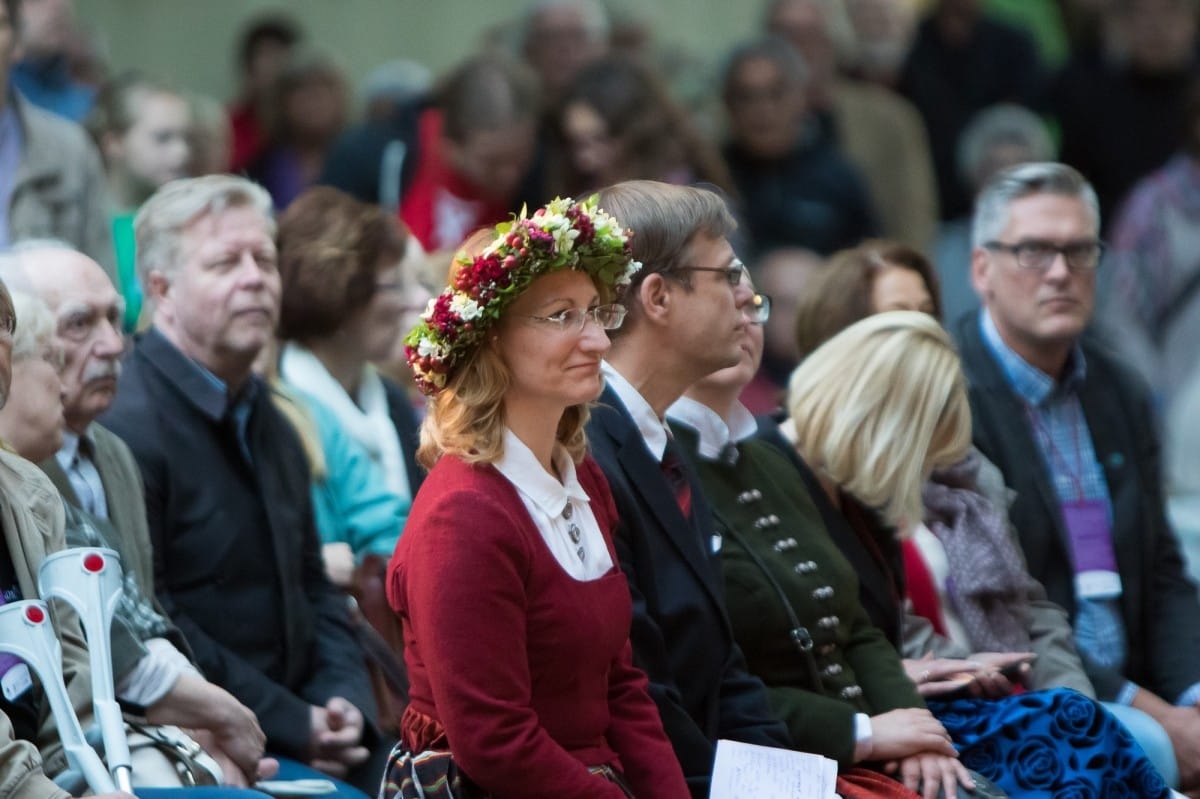 VIII Ziemeļu un Baltijas valstu Dziesmu svētku atklāšana