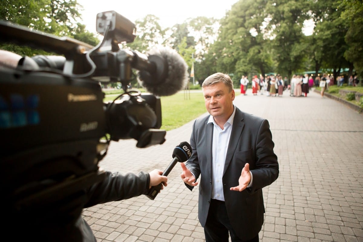 VIII Ziemeļu un Baltijas valstu Dziesmu svētku atklāšana