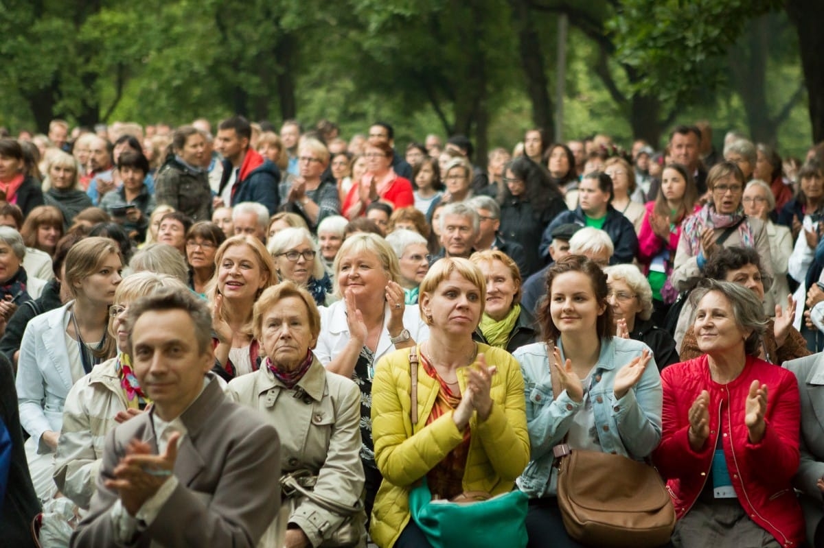 VIII Ziemeļu un Baltijas valstu Dziesmu svētku atklāšana