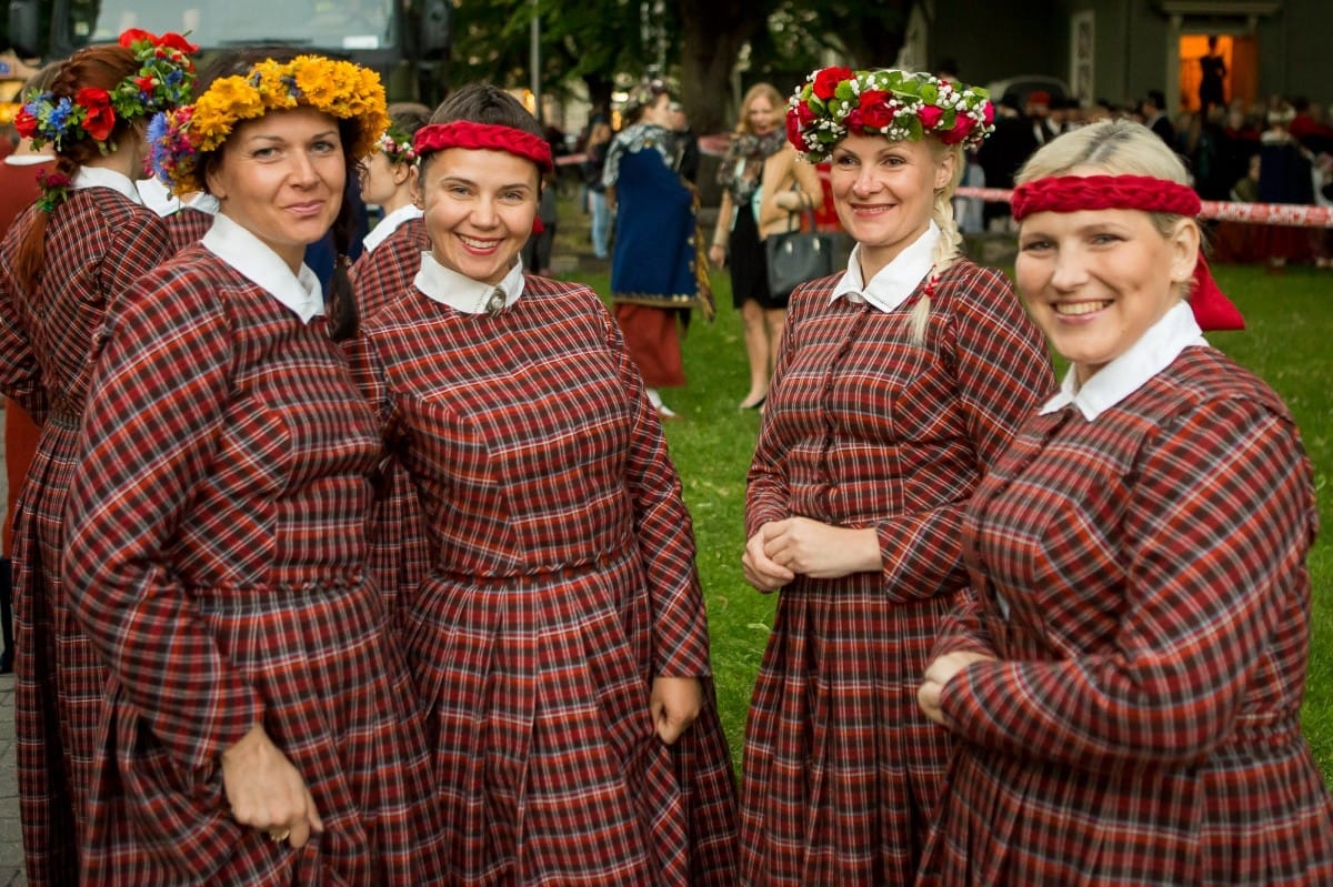 VIII Ziemeļu un Baltijas valstu Dziesmu svētku atklāšana