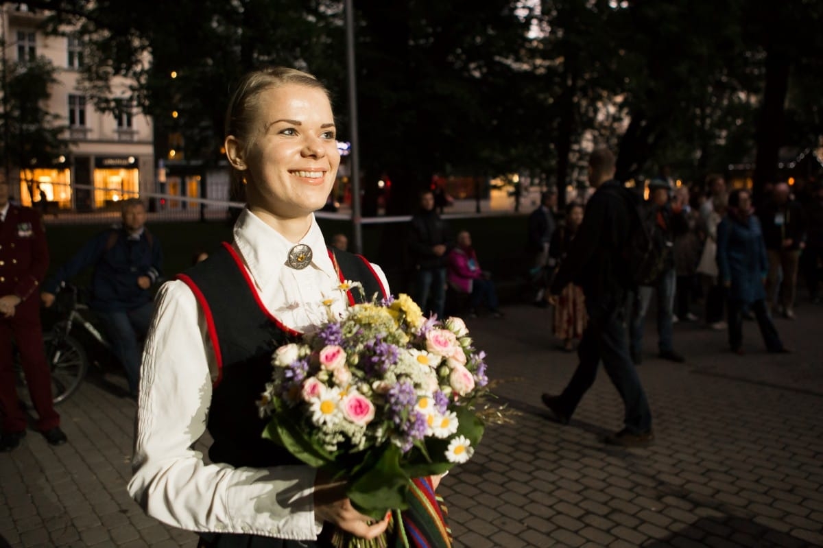 VIII Ziemeļu un Baltijas valstu Dziesmu svētku atklāšana