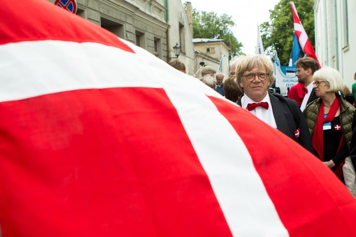 VIII Ziemeļu un Baltijas valstu Dziesmu svētku dalībnieku gājiens