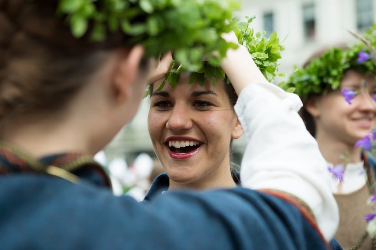 VIII Ziemeļu un Baltijas valstu Dziesmu svētku dalībnieku gājiens