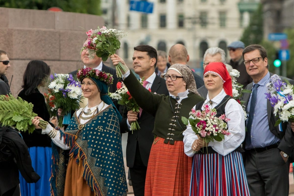 VIII Ziemeļu un Baltijas valstu Dziesmu svētku dalībnieku gājiens