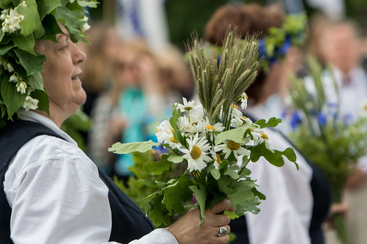 VIII Ziemeļu un Baltijas valstu Dziesmu svētku dalībnieku gājiens