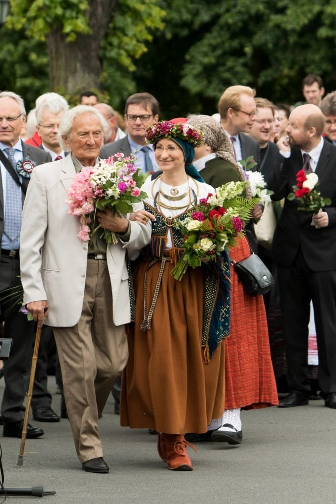 VIII Ziemeļu un Baltijas valstu Dziesmu svētku dalībnieku gājiens