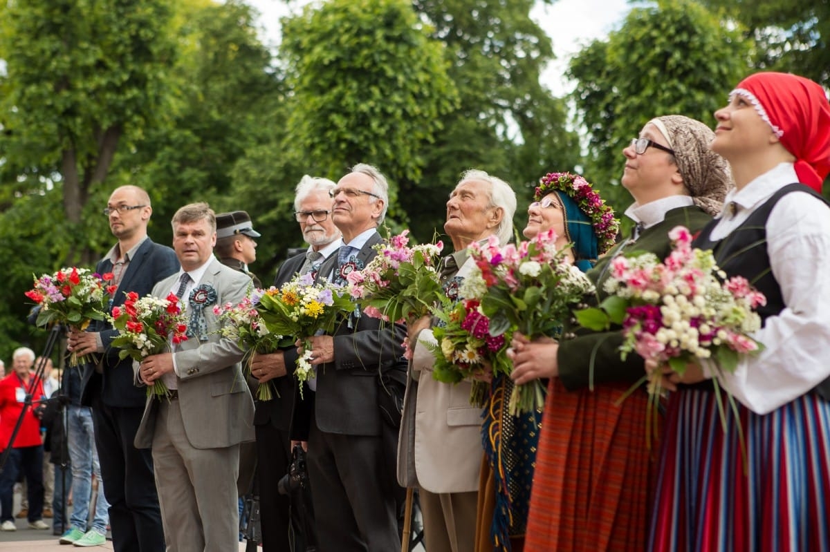 VIII Ziemeļu un Baltijas valstu Dziesmu svētku dalībnieku gājiens