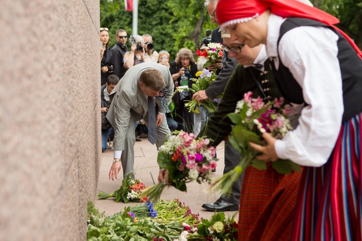 VIII Ziemeļu un Baltijas valstu Dziesmu svētku dalībnieku gājiens