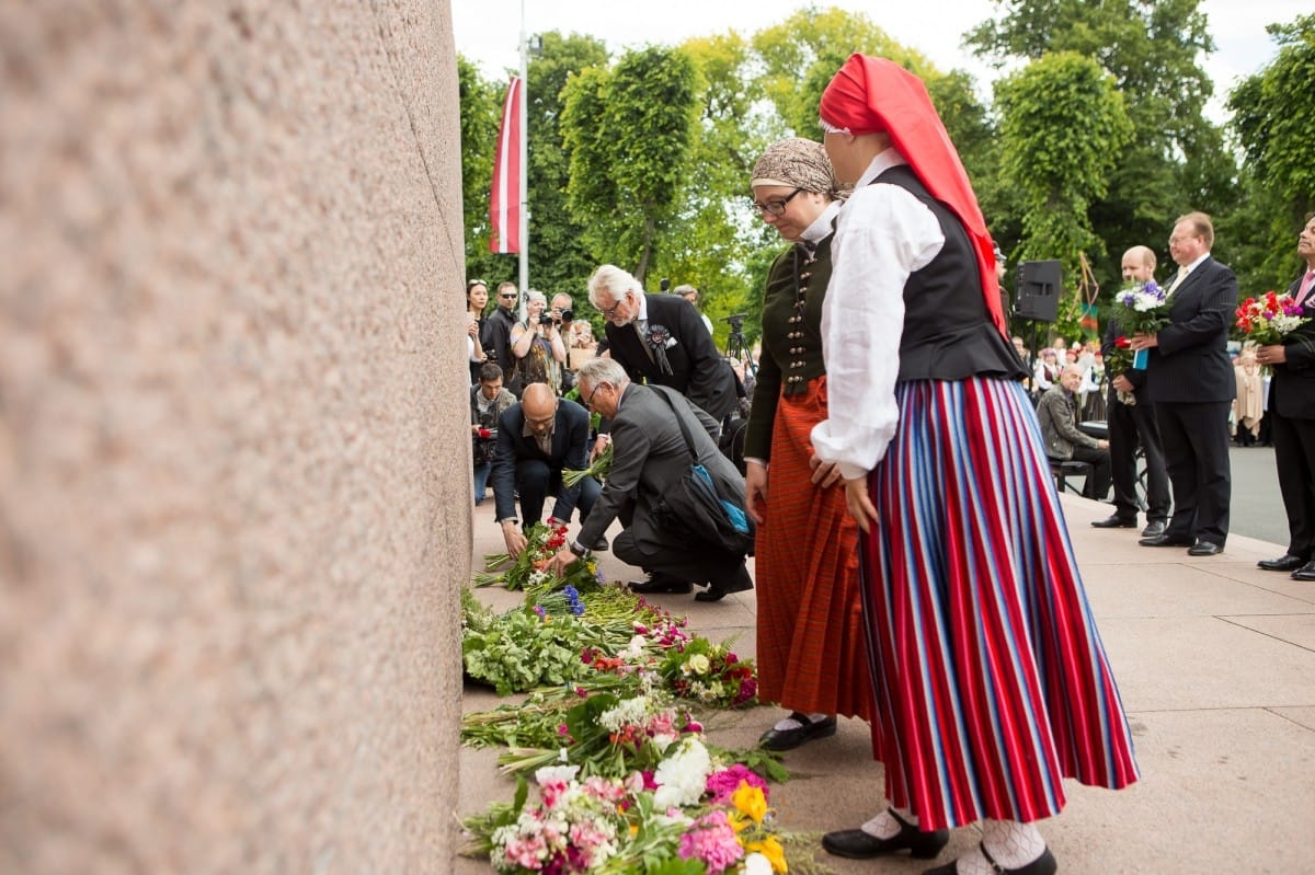 VIII Ziemeļu un Baltijas valstu Dziesmu svētku dalībnieku gājiens