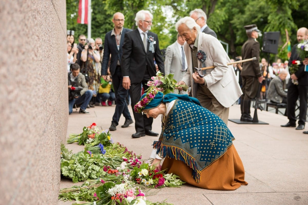 VIII Ziemeļu un Baltijas valstu Dziesmu svētku dalībnieku gājiens