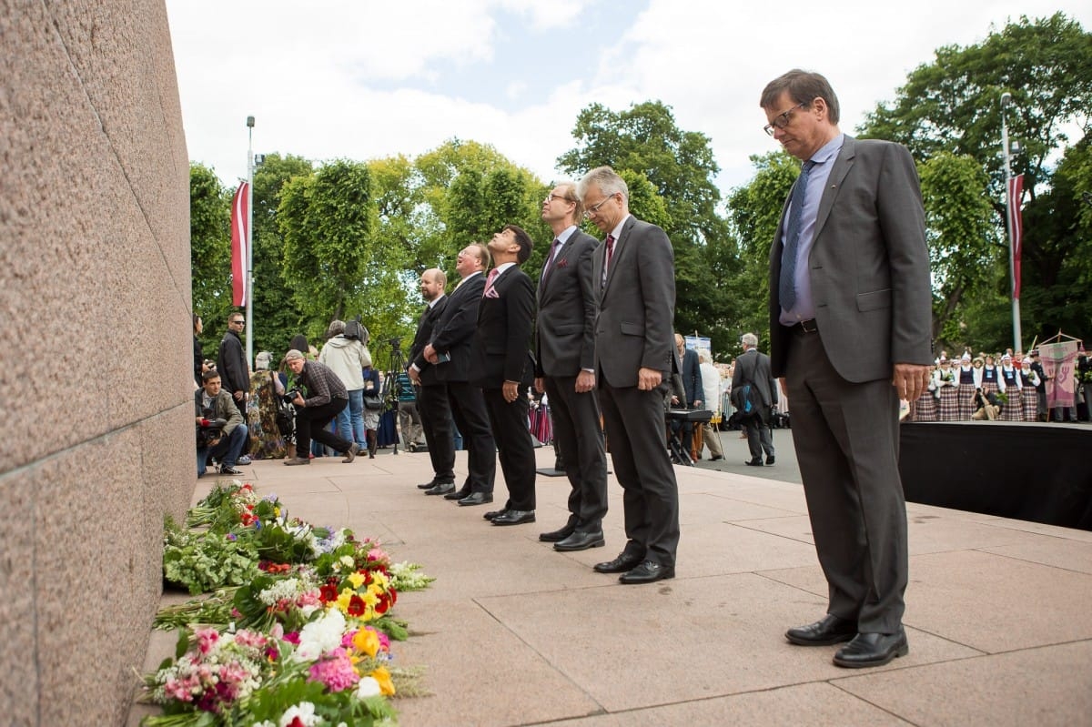 VIII Ziemeļu un Baltijas valstu Dziesmu svētku dalībnieku gājiens