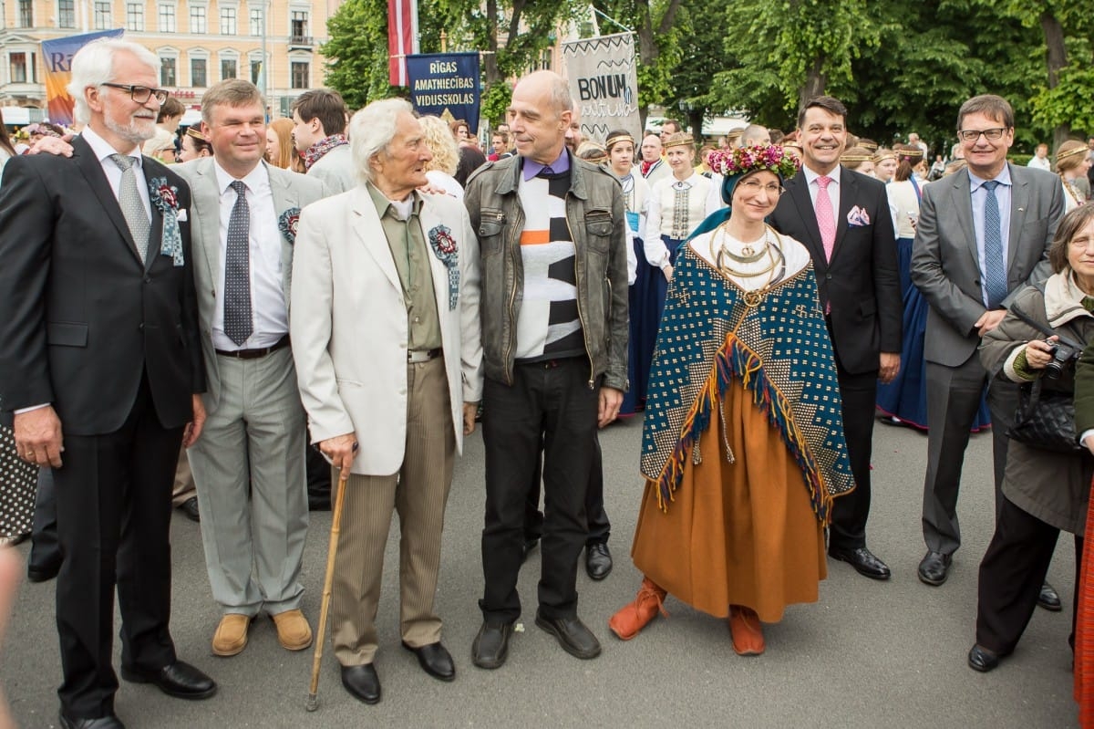 VIII Ziemeļu un Baltijas valstu Dziesmu svētku dalībnieku gājiens