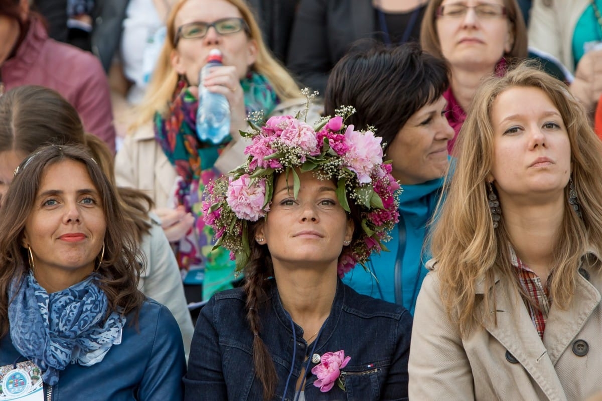 VIII Ziemeļu un Baltijas valstu Dziesmu svētku Noslēguma koncerta mēģinājums