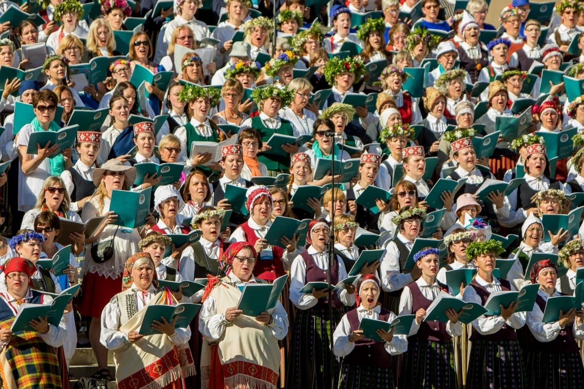 Ziemeļu un Baltijas valstu dziesmu svētku Noslēguma koncerts