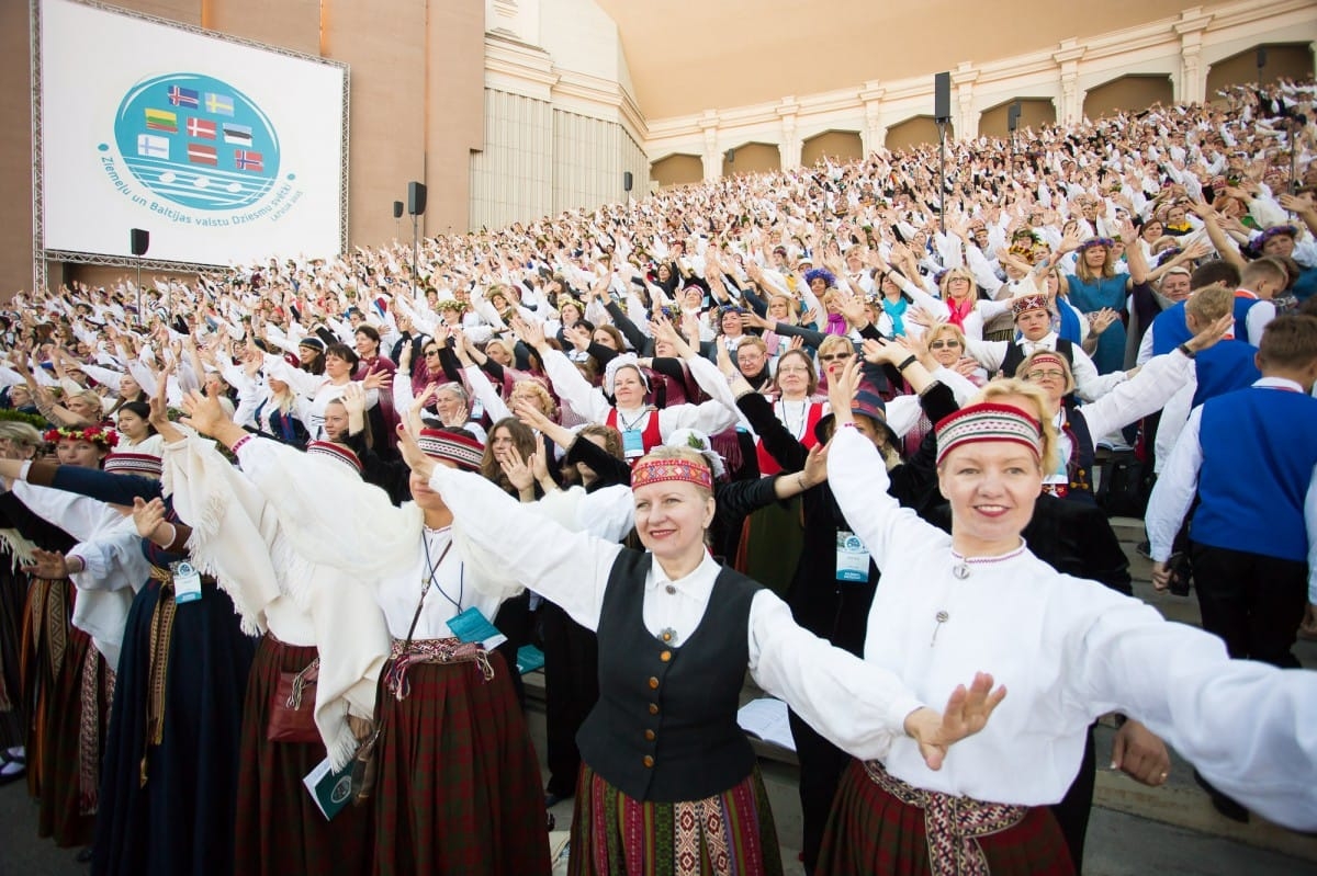 Ziemeļu un Baltijas valstu dziesmu svētku Noslēguma koncerts