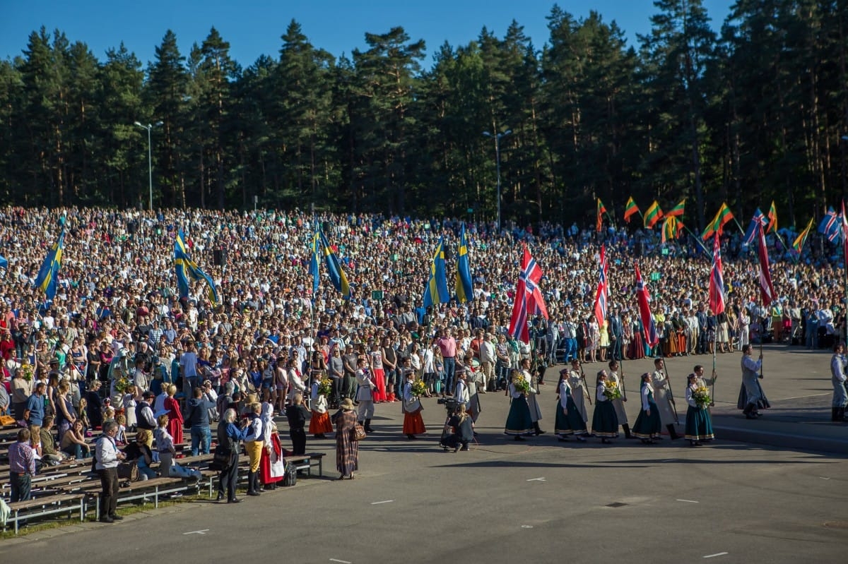 Ziemeļu un Baltijas valstu dziesmu svētku Noslēguma koncerts