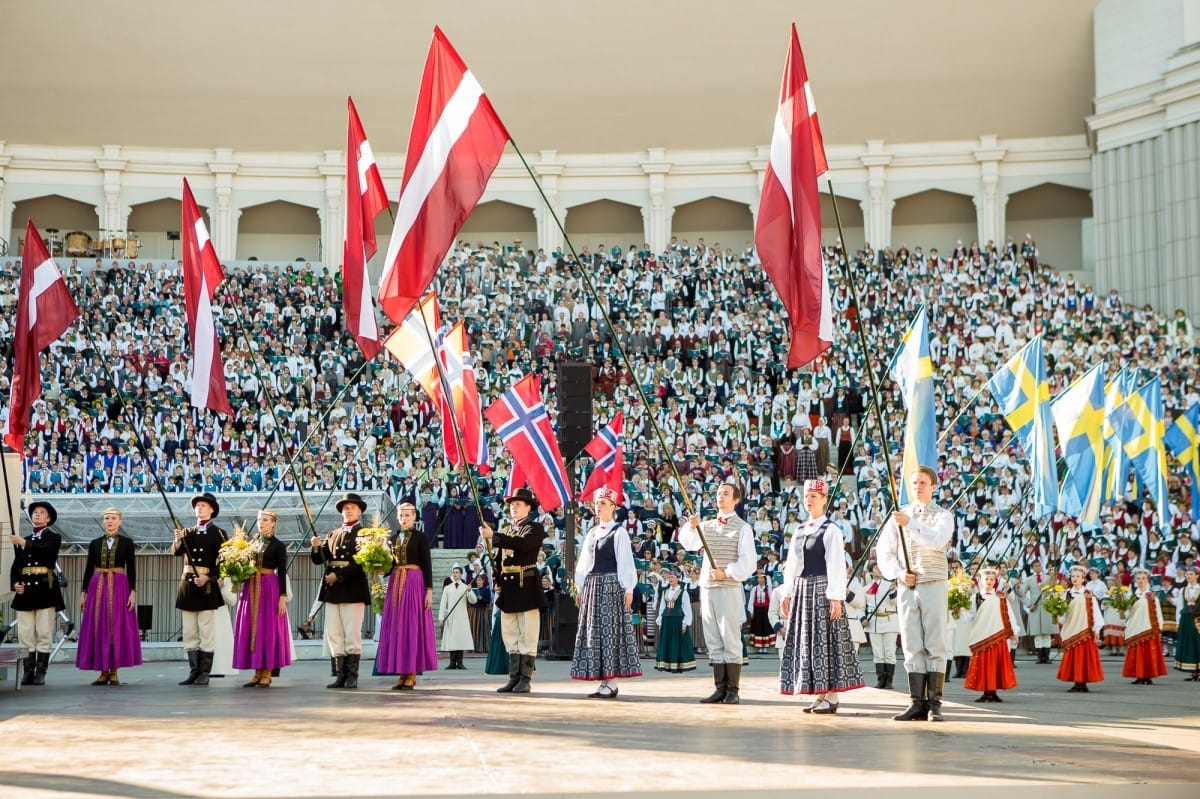 Ziemeļu un Baltijas valstu dziesmu svētku Noslēguma koncerts