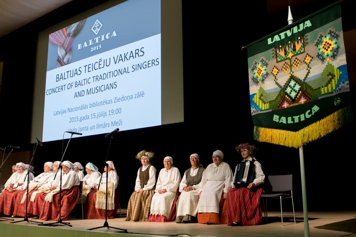 Baltijas valstu teicēju koncerts festivālā "Baltica 2015"