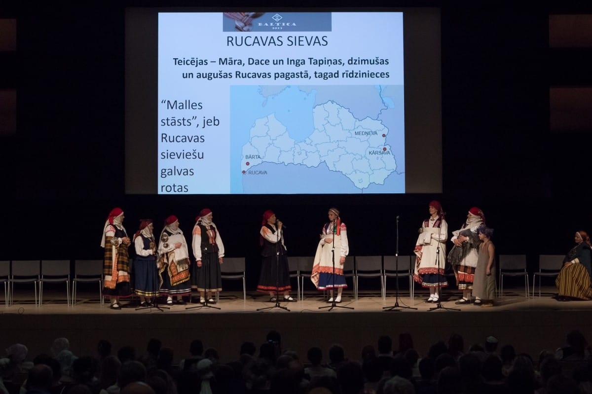 Baltijas valstu teicēju koncerts festivālā "Baltica 2015"