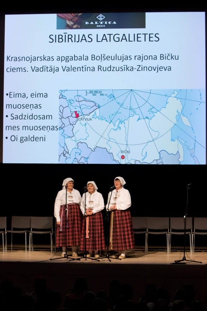 Baltijas valstu teicēju koncerts festivālā "Baltica 2015"