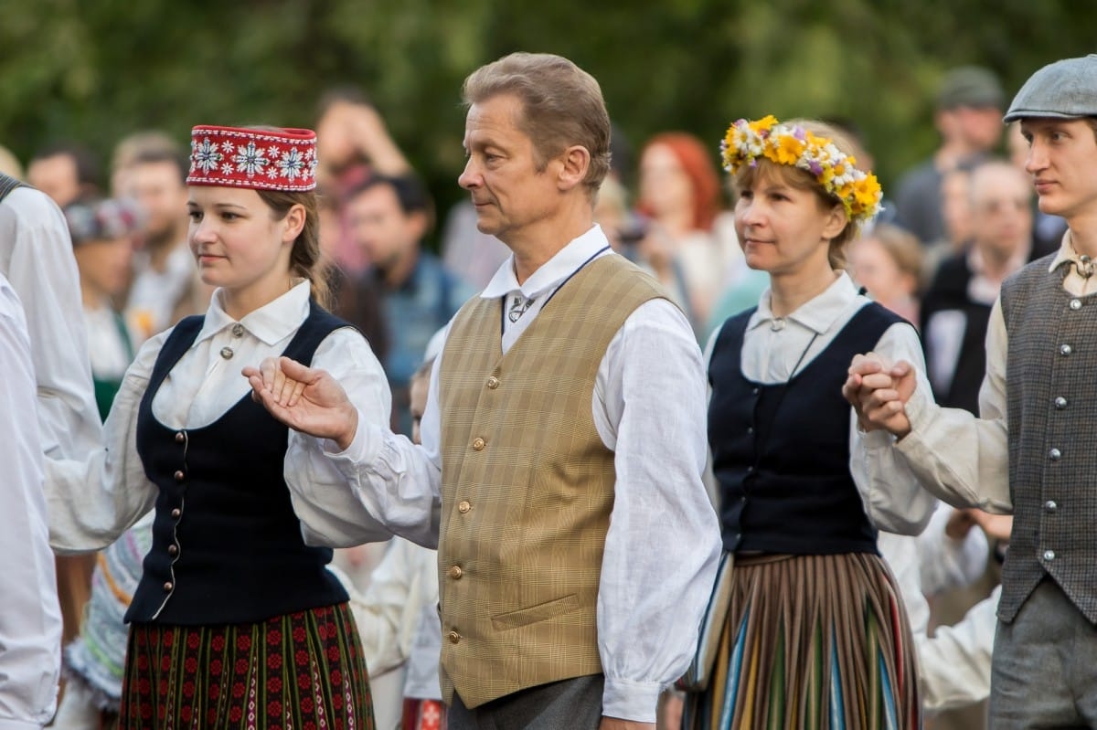 Danči Brīvības pieminekļa laukumā - "Baltica 2015"