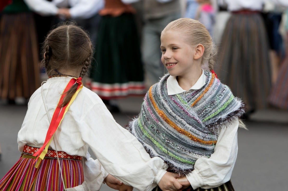 Danči Brīvības pieminekļa laukumā - "Baltica 2015"