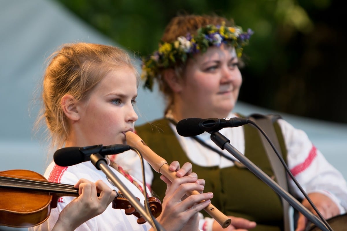 Danči Brīvības pieminekļa laukumā - "Baltica 2015"