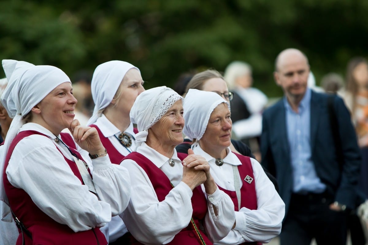 Danči Brīvības pieminekļa laukumā - "Baltica 2015"