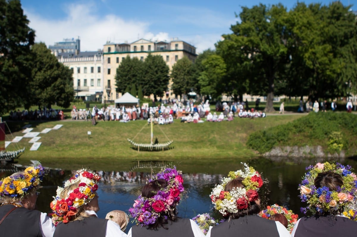 "Baltica 2015" Novadu sadziedāšanās Rīgā / Communal Singing from the regions in Riga