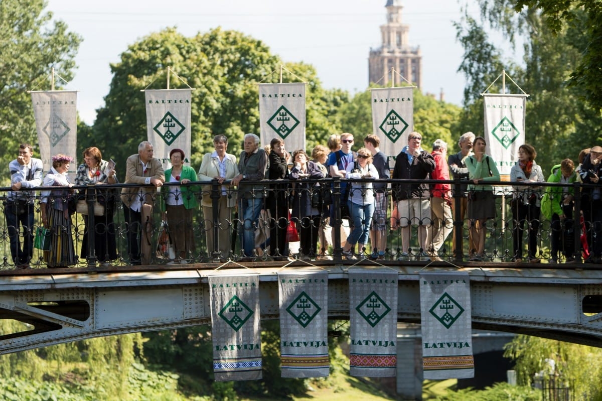 "Baltica 2015" Novadu sadziedāšanās Rīgā / Communal Singing from the regions in Riga