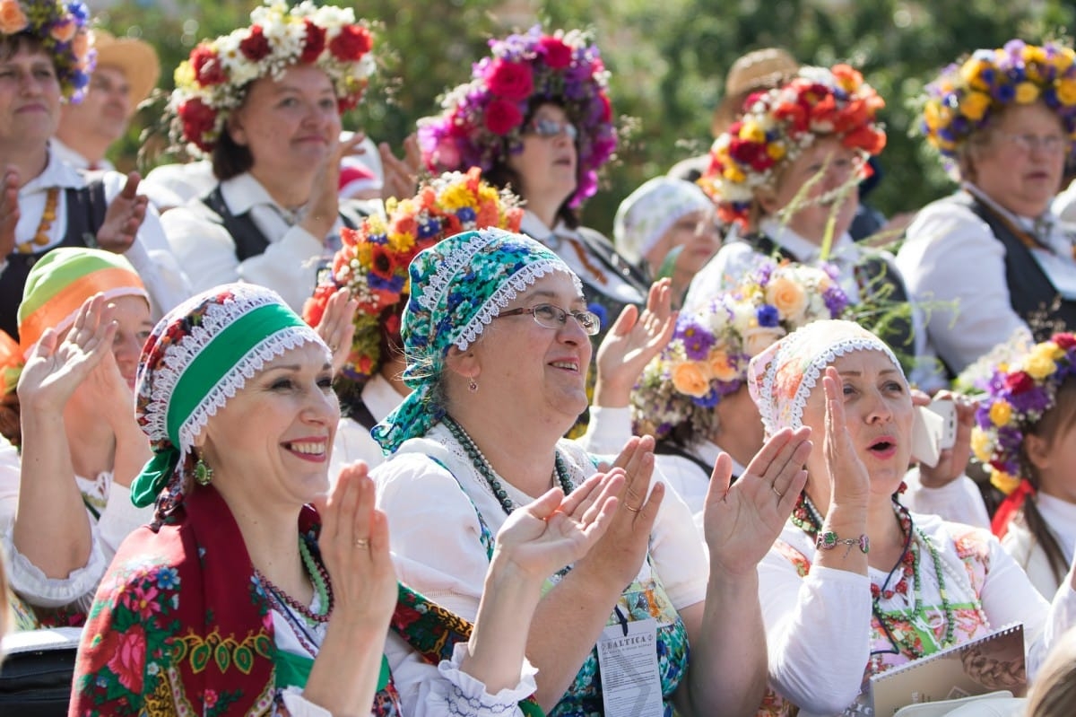 "Baltica 2015" Novadu sadziedāšanās Rīgā / Communal Singing from the regions in Riga