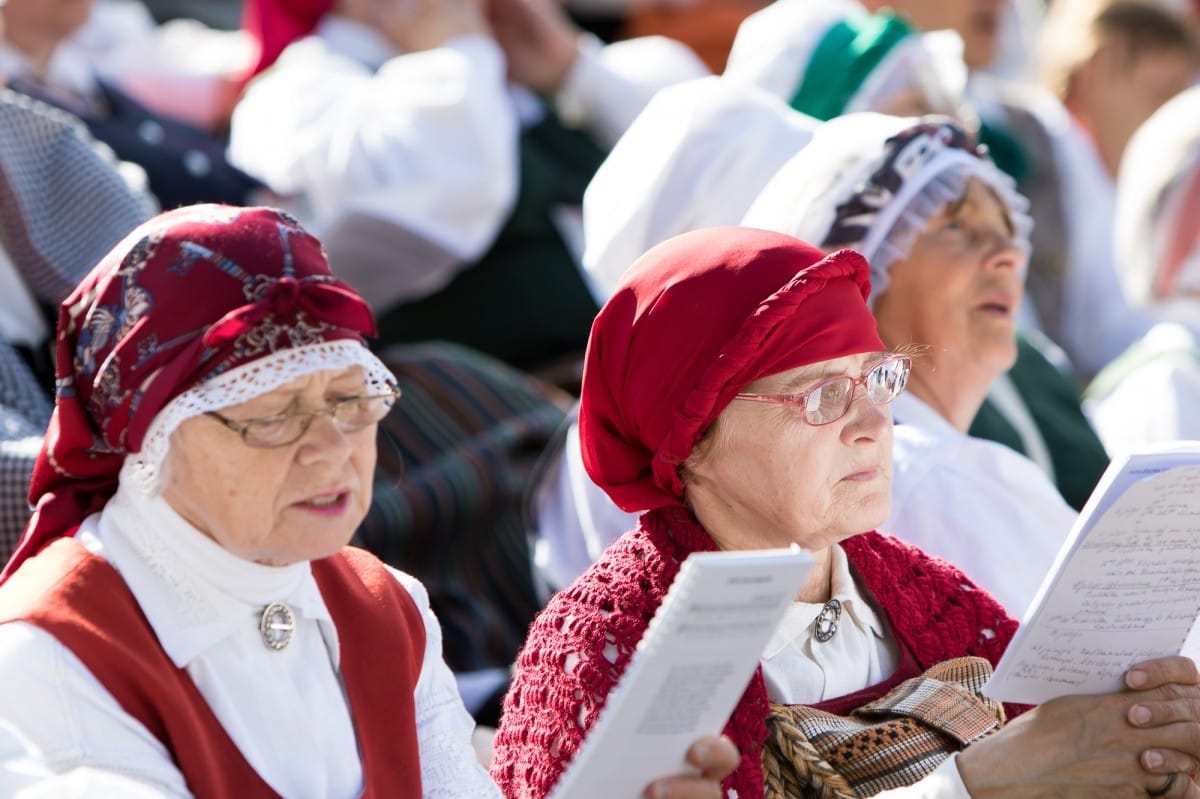 "Baltica 2015" Novadu sadziedāšanās Rīgā / Communal Singing from the regions in Riga