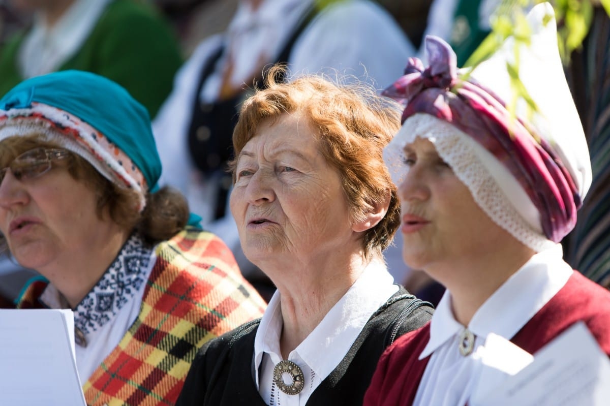 "Baltica 2015" Novadu sadziedāšanās Rīgā / Communal Singing from the regions in Riga