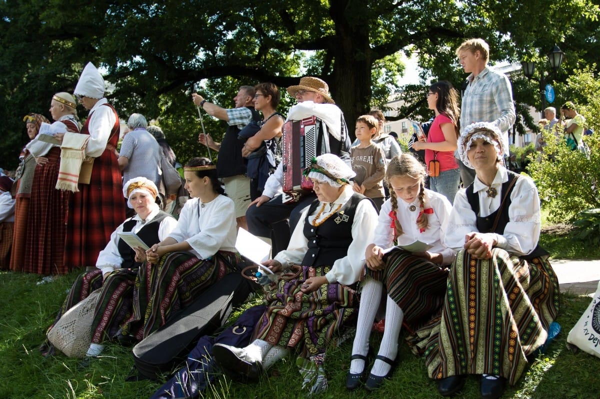 "Baltica 2015" Novadu sadziedāšanās Rīgā / Communal Singing from the regions in Riga