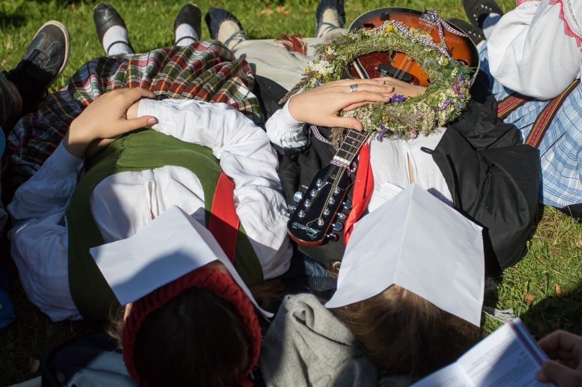 "Baltica 2015" Novadu sadziedāšanās Rīgā / Communal Singing from the regions in Riga