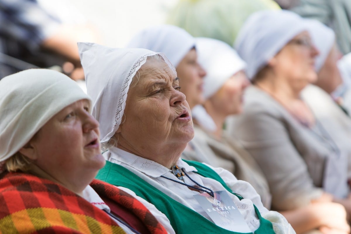 "Baltica 2015" Novadu sadziedāšanās Rīgā / Communal Singing from the regions in Riga