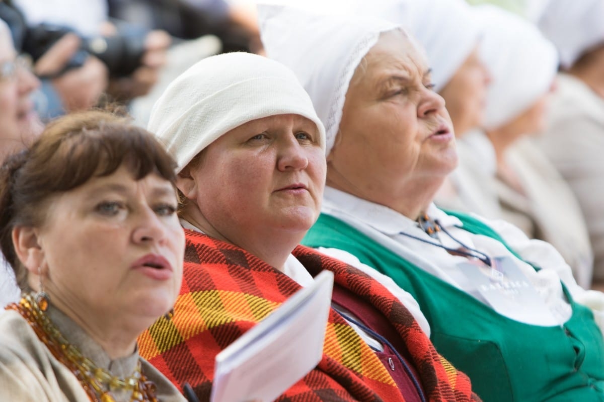 "Baltica 2015" Novadu sadziedāšanās Rīgā / Communal Singing from the regions in Riga