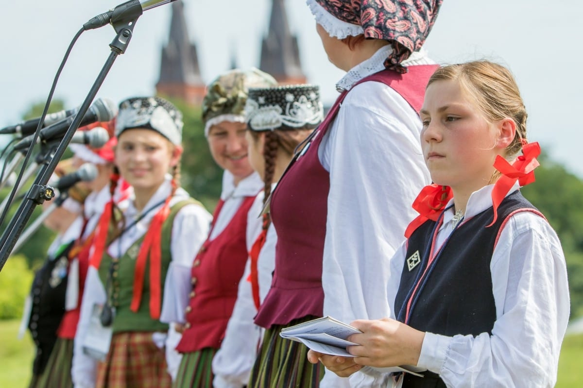 "Baltica 2015" Novadu sadziedāšanās Rēzeknē / Communal singing from the regions