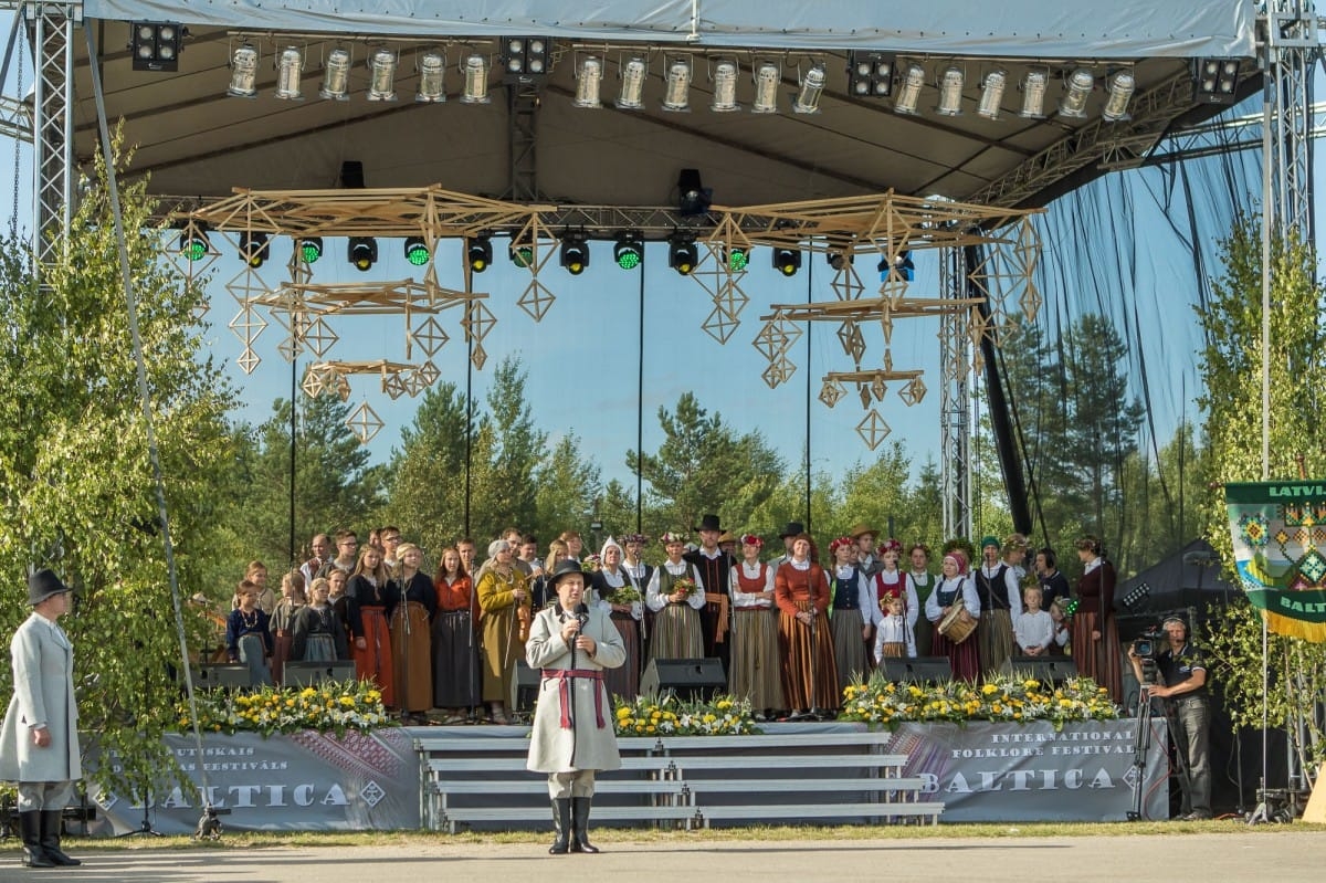 Festivāla "Baltica 2015" Dižkoncerts - "Četru tāvu bagateiba" / Festival Grand Concert "The Riches of our fathers"