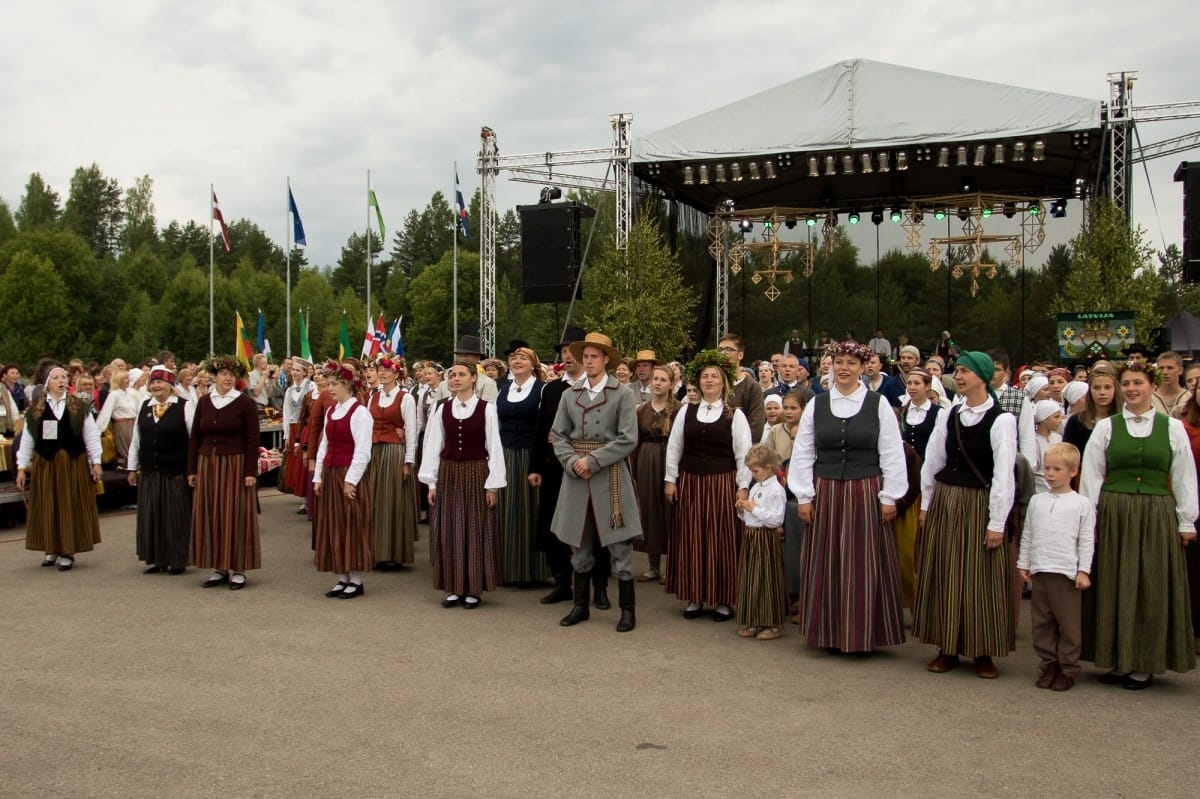 Festivāla "Baltica 2015" Dižkoncerts - "Četru tāvu bagateiba" / Festival Grand Concert "The Riches of our fathers"