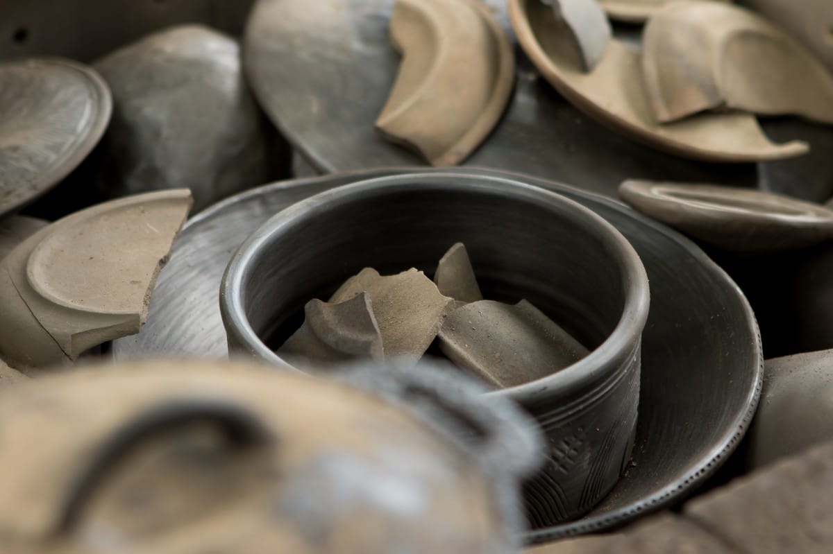 Reducētās keramikas cepļa atvēršana festivālā "Baltica 2015" / Opening of the reduced ceramics kiln