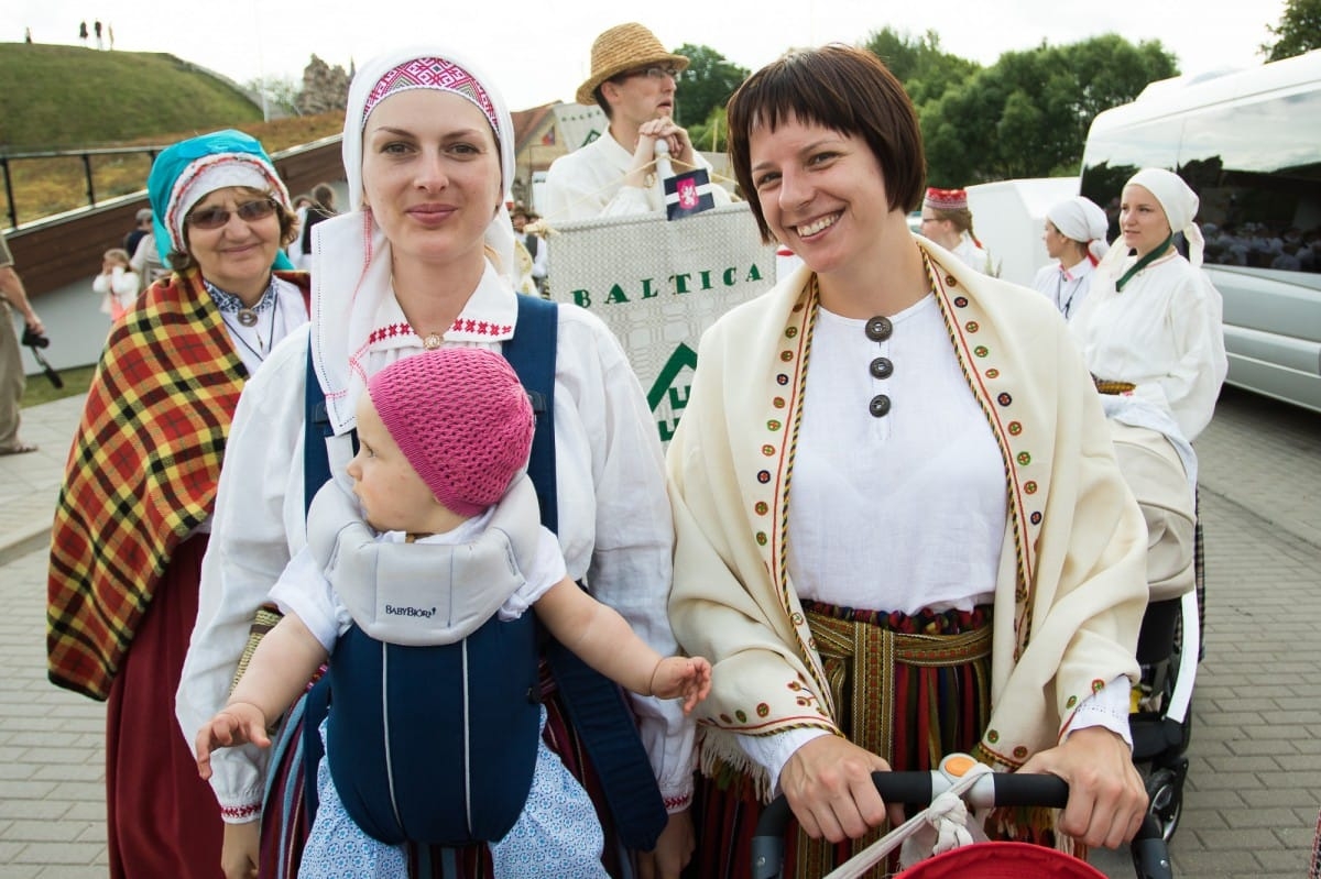 "Baltica 2015" gājiens Rēzeknē / "Baltica 2015" participants' procession