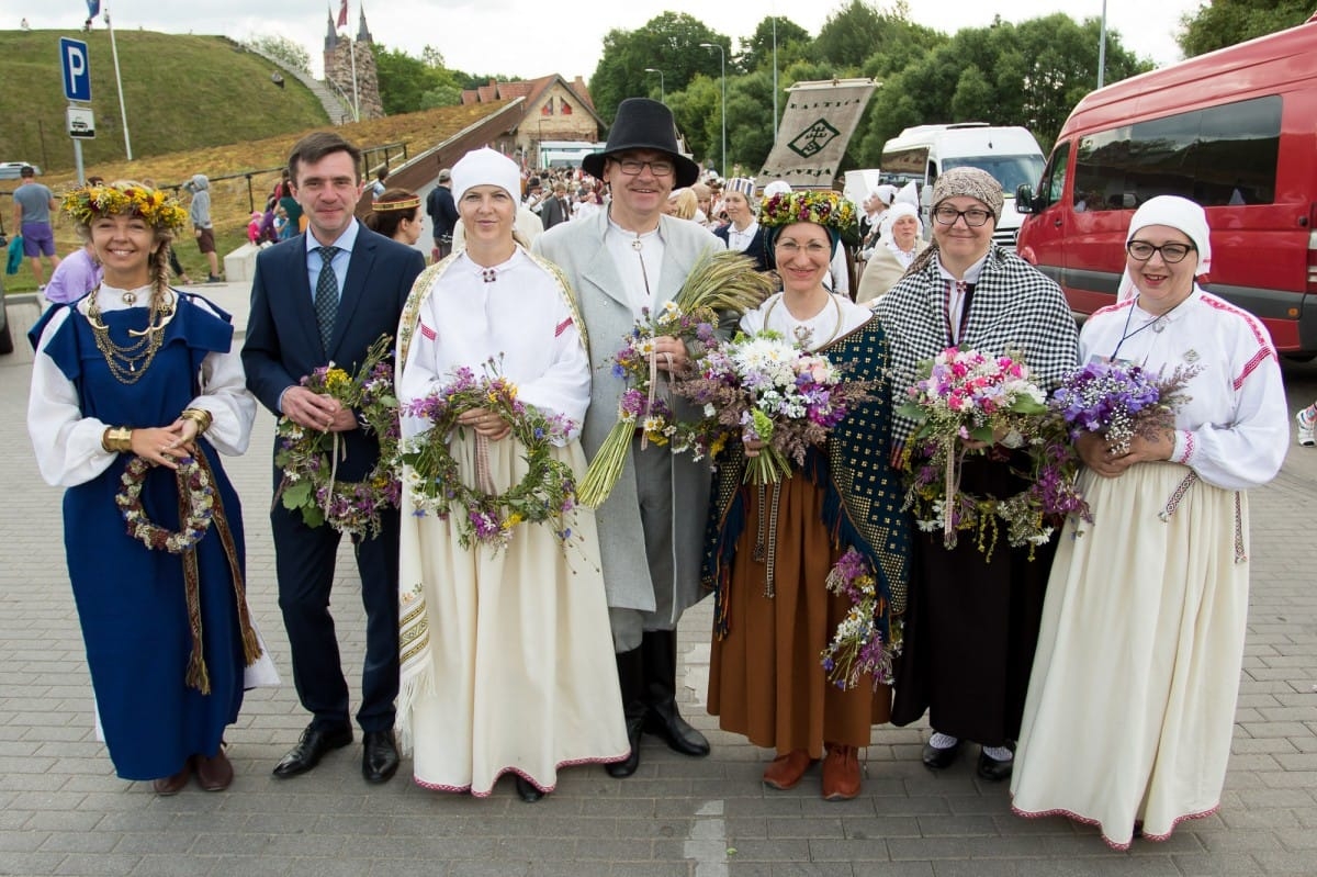 "Baltica 2015" gājiens Rēzeknē / "Baltica 2015" participants' procession