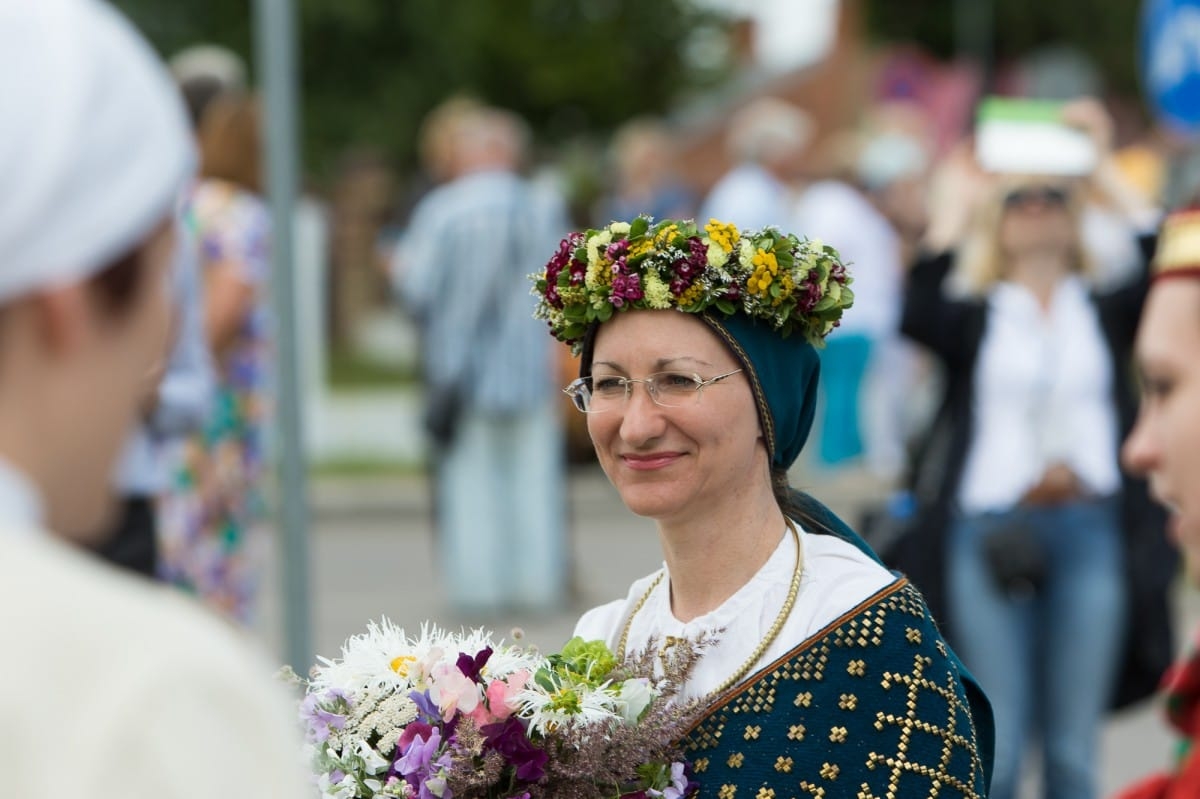 "Baltica 2015" gājiens Rēzeknē / "Baltica 2015" participants' procession