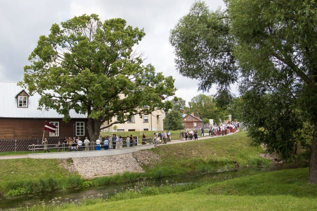 "Baltica 2015" gājiens Rēzeknē / "Baltica 2015" participants' procession