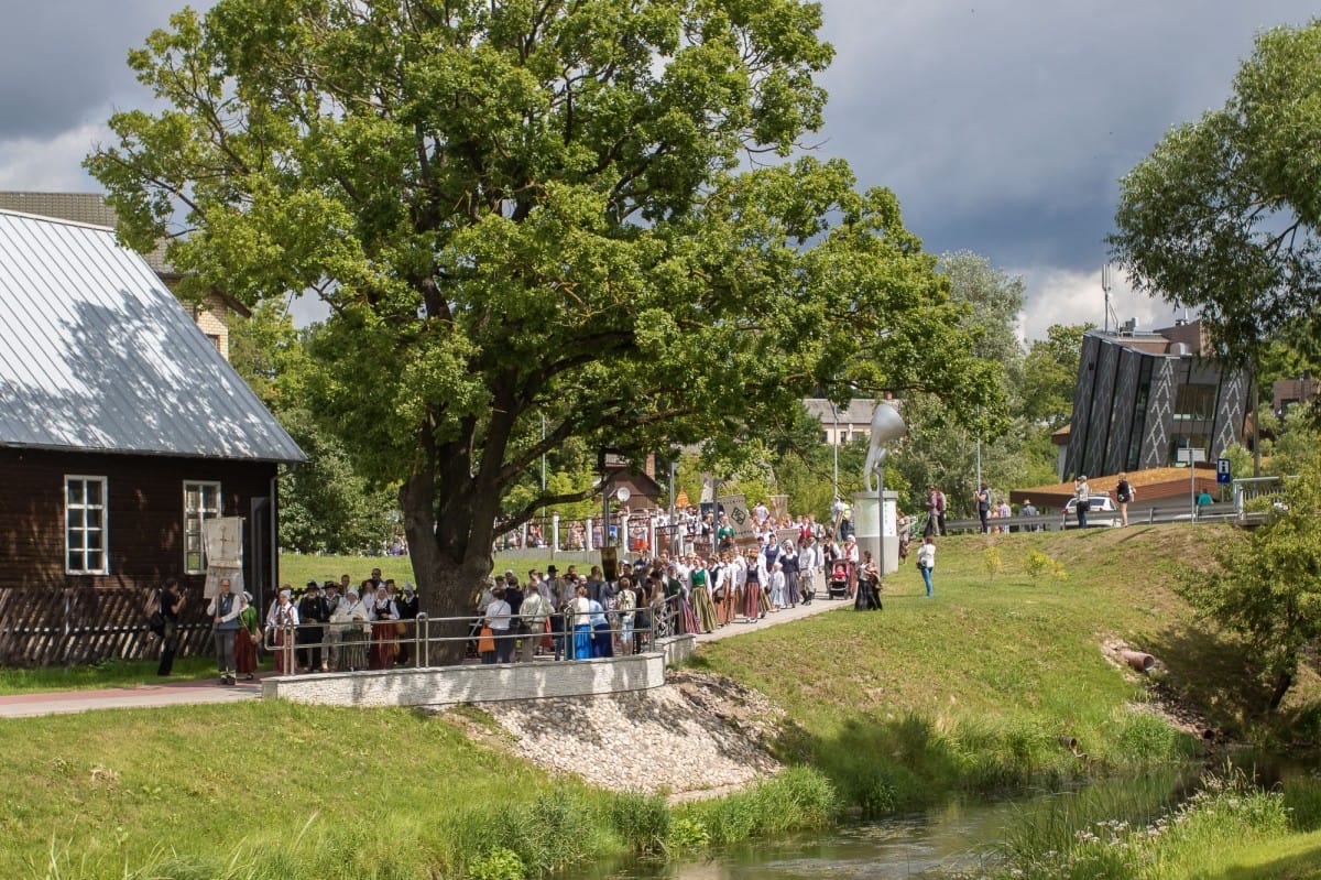 "Baltica 2015" gājiens Rēzeknē / "Baltica 2015" participants' procession