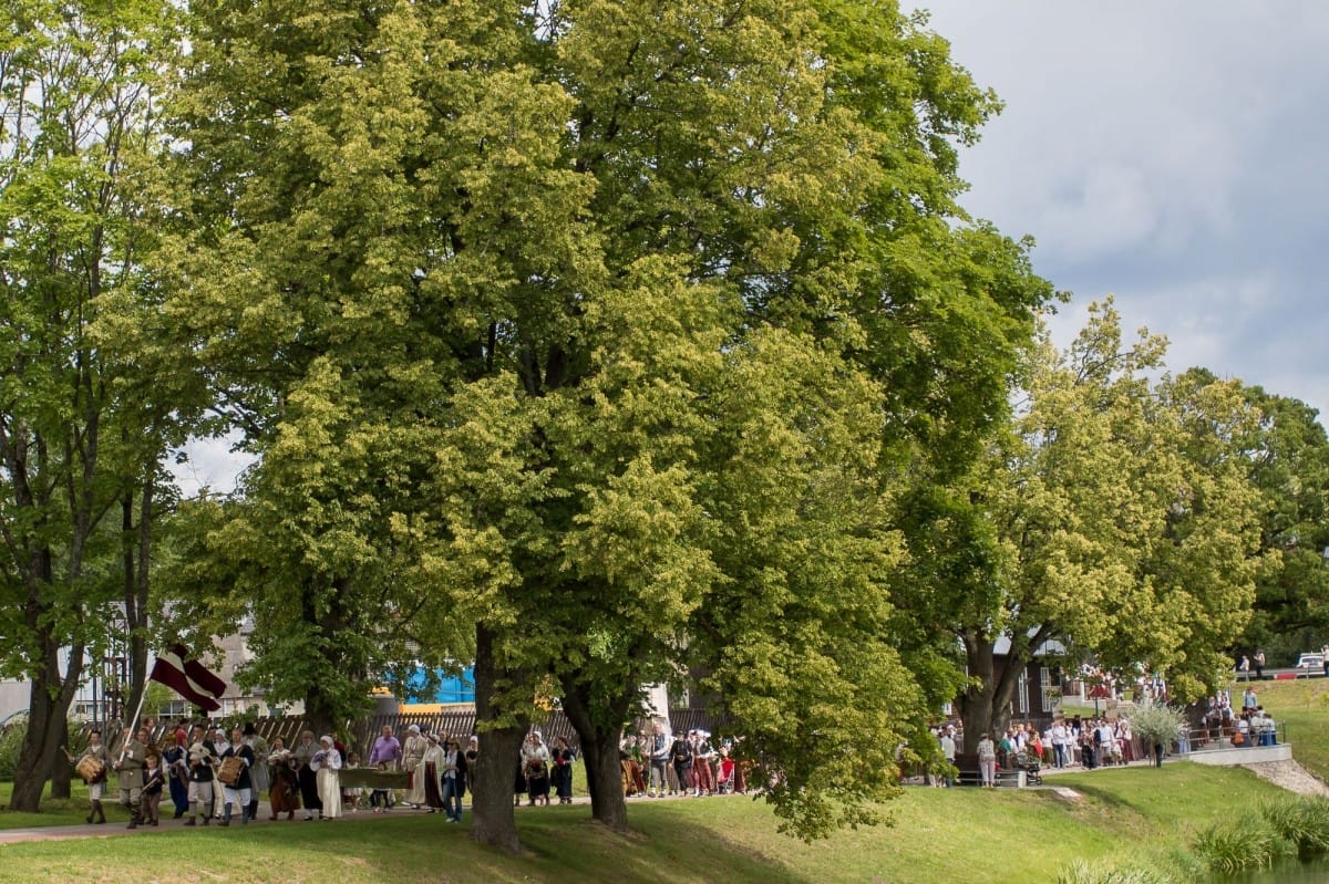 "Baltica 2015" gājiens Rēzeknē / "Baltica 2015" participants' procession