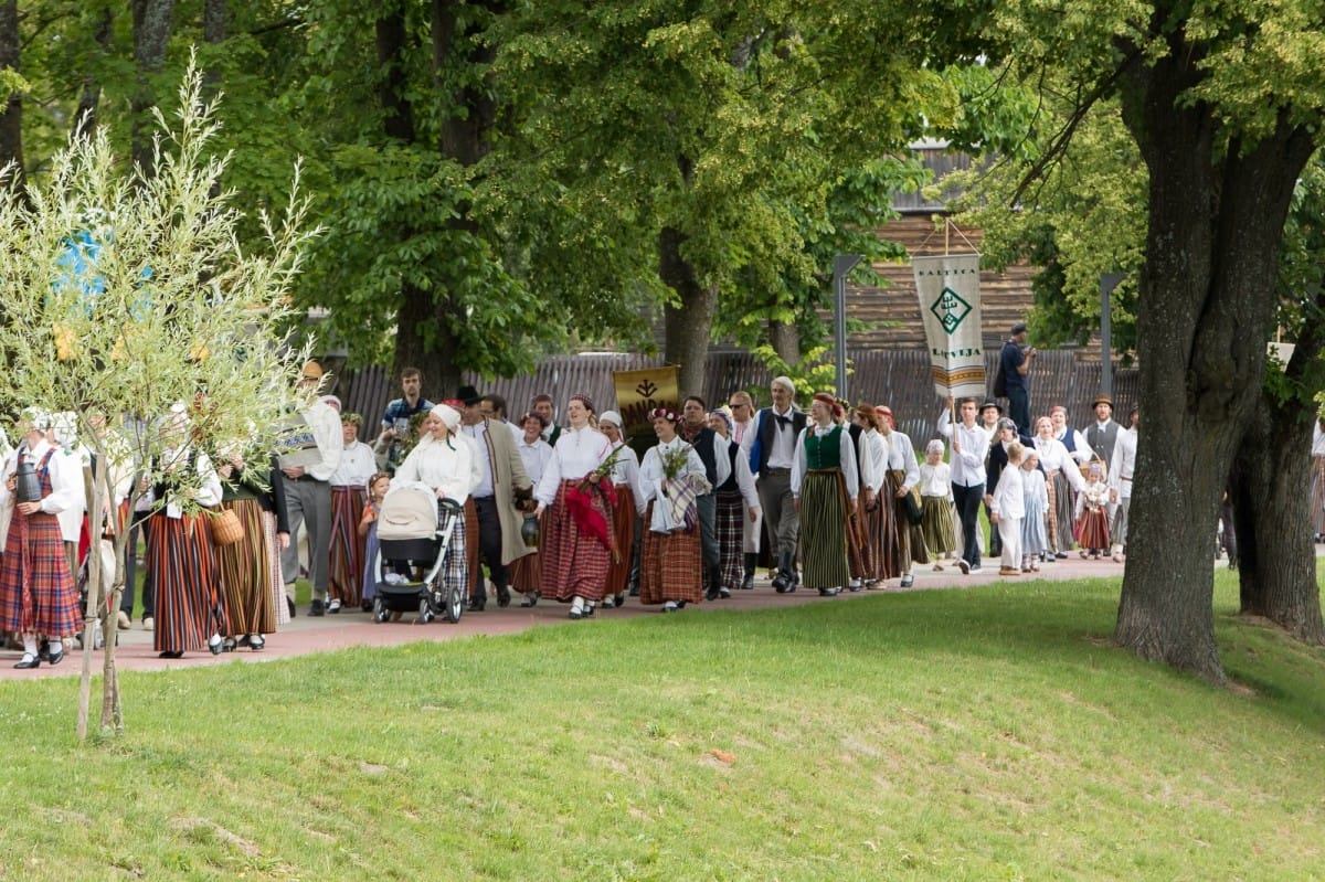 "Baltica 2015" gājiens Rēzeknē / "Baltica 2015" participants' procession