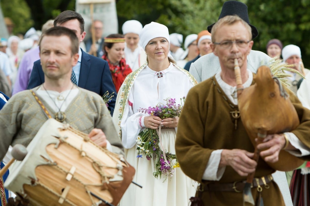 "Baltica 2015" gājiens Rēzeknē / "Baltica 2015" participants' procession